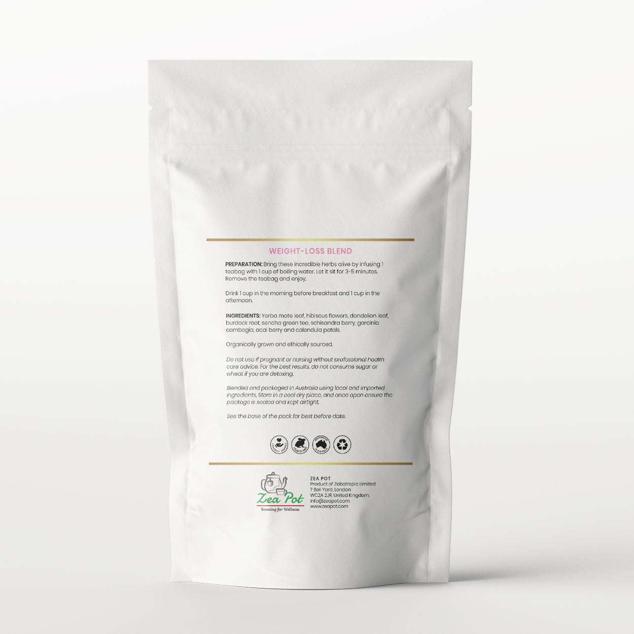 Body Cleanse Tea Infusion