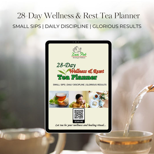 28-Day Wellness & Reset Tea Planner